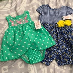 New carters onesies